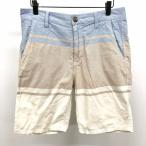 ELEMENT несколько тонкий конический шорты шорты шорты микро окантовка хлопок 100% 30 голубой × Brown × "теплый" белый мужской 