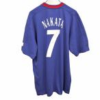 ( АО ) J Lee genta- приз JFA OFFICIAL GOODS футбол футболка Япония представитель . номер 7 номер NAKATA средний рисовое поле Британия . поли × хлопок Lb люмен z