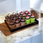 （1点）ミニチュアスイーツカップ（イチゴ抹茶／チェリーチョコ）選べる2タイプ 樹脂製 抹茶スイーツ ミニチュアカップケーキ チェリー イチゴ