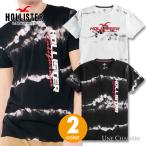 ホリスター メンズ ウォッシュ加工 プリントロゴグラフィック半袖Tシャツ Hollister Wash Effect Print Logo Graphic Tee 2カラー
