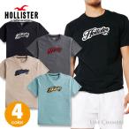 ホリスター メンズ リラックス ロゴ刺繍アップリケ 半袖Tシャツ Hollister Logo Graphic Tee 4カラー