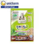 ショッピングデオトイレ デオトイレ消臭・抗菌チップ天然木 飛び散らないねこ型チップ 4.0L ユニ・チャーム公式ショップ