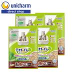 ショッピングトイレ 【ケース】デオトイレ消臭・抗菌チップ天然木 飛び散らないねこ型チップ 4.0L×4 ユニ・チャーム公式ショップ