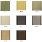 こうひん 日本製 座卓敷 ミニ畳 国産和紙製 ダイケン 健やかおもて 19 胡桃色 すべり止め付き (約15cm x 15cm 厚さ 1.5