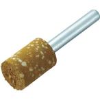 研削研磨用品 軸付砥石 ＴＲＵＳＣＯ　ゴム軸付砥石　Φ１５Ｘ幅２０Ｘ軸６　＃２２０　５本入　  (KI2215F)