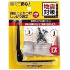 セット 防災グッズ 防災セット 地震 家具転倒防止 L字金具 2個入り 防災用品 防災 家具固定 棚止め JTK-L2 アイリスオーヤマ 地震対策グッズ