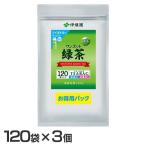 (3個セット)伊藤園 お得用 ワンポット 抹茶入り緑茶 ティーバッグ 2.3g×120袋  伊藤園 (D)