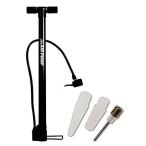 アタッチメント付き・自転車用空気入れ 黒 HAC2388 (D)