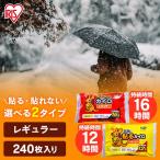 カイロ 貼るカイロ 貼らないカイロ 使い捨てカイロ レギュラー 240枚入り（10枚×24袋）防寒 腰 脇 背中 冬 持ち運び 寒さ対策 あったか