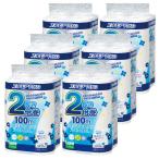 (6個セット)トイレットペーパー 2倍巻 香り付き エルモア ピコ 2倍巻き 12ロール シングル 100m 142993 エルモア (D)