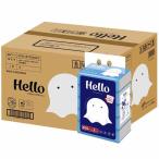 (ケース販売)ティッシュペーパー Hello まとめ買い ハロー ソフトパックティシュ 200組×5個パック×16個 5244-case