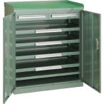 TRUSCO スライド工具キャビネット 881X551 コボレ止メ天板付 DX33