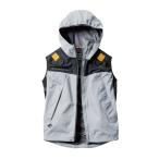 【即納】2022モデル 空調服 AC1094 ベスト単品 5.シルバー LLサイズ バートル BURTLE エアークラフト