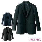 FJ0011M постоянный мужской стрейч жакет полоса S~4L серый темно-синий черный всесезонный мужчина электростатический заряд предотвращение FACEMIX BONMAX. покупка 