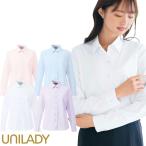 ショッピング13号 長袖ニットブラウス 事務服 ノーアイロン レディース U8120 UNILADY オフィスウェア 仕事服 制服 ユニフォーム 5〜15号