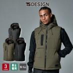 ショッピングカーズ TSDESIGN TSデザイン KNICKER'S ニッカーズ リフレクティブファイバーダウンベスト 1928 男女兼用 S-LL 全3色 防寒着 軽量 ストレッチ 防風 反射 撥水 保温