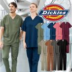 ディッキーズ Dickies スクラブ 上下セット 白衣 パンツ 半袖 メンズ レディース 7033SC-5017SC FOLK 医療 病院 クリニック 整体 介護