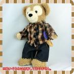ダッフィー・シェリーメイ/コスチューム/ダッフィー用ツーピース/チェックシャツ（ブラウン）＆デニムパンツ/Duffy/ShellieMay/服