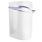 フェイスシールド シャルマンシールド Lサイズ ネイビー　飛沫感染対策 爆買 敬老の日