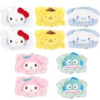 サンリオ  ハンドシュシュ ホワイト さんりお リストバンド シュシュ かわいい キャラクター グッズ プレゼント ギフト なないろ堂