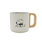 スヌーピー木製ハンドルスタッキング...