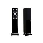 Fyne Audio F501 фортепьяно блеск * черный штраф аудио акустическая система пара 