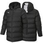ショッピングプーマ プーマ puma TEAMLIGA ミドル ダウンコート ブラック 657738 メンズ ベンチコート サッカー 防寒 コート サッカー
