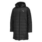 プーマ puma ESS フーデッド パデッド パーカー ブラック 690926 ベンチコート サッカー ロングコート 中綿コート