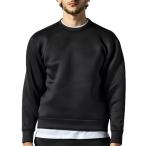 ショッピングkappa カッパ kappa SCUBA DOUBLE KNIT CREW NECK ブラック kpo22004 メンズ スウェット 丸首