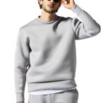 ショッピングkappa カッパ kappa SCUBA DOUBLE KNIT CREW NECK ライトグレー kpo22004 メンズ スウェット 丸首