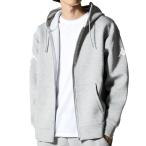 ショッピングkappa カッパ kappa SCUBA DOUBLE KNIT ZIP HOODIE W2 LOGO ライトグレー kpo22032 メンズ スウェット パーカー