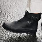 MOON STAR ムーンスター 810s ET005 MARKE マルケ ブラック ラバーブーツ ワークブーツタイプ レインブーツ ゴム長靴 バックル仕様 滑りにくい