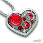 Yahoo! Yahoo!ショッピング(ヤフー ショッピング)PRECIOSA　【プレシオサ】　Lucie - Heart　ハートペンダント　（ライトシャム色） ★ Pendant - Lt. Siam ★　【20％OFF】