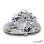 Yahoo! Yahoo!ショッピング(ヤフー ショッピング)PRECIOSA　【プレシオサ】　Cubic Zirconia　リング　（シルバー925使用　クリスタル色） ★ Ring Ag 925 - Crystal ★　【20％OFF】