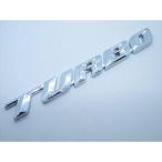 TURBO турбо эмблема хромированный универсальный серебряный двусторонний лента стикер custom детали 