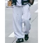 Philip Lumbang официальный обратная сторона ворсистый широкий тренировочный брюки Philip Lanvin мужской женский 