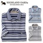 HIGHLAND OAKS рубашка-поло с коротким рукавом multi-pitch окантовка олень. . мужской sinia подарок 50 плата 60 плата 70 плата 80 плата день рождения подарок упаковка бесплатный 