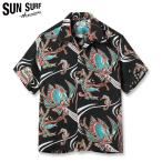 サンサーフ アロハシャツ SUNSURF RAYON HAWAIIAN SHIRT “BUG EYED FISH” SS39417 メンズ アロハ ハワイアンシャツ シャツ 半袖