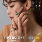  кольцо натуральный камень Power Stone хирургический из нержавеющей стали 18K 18 золотой женский кольцо futoshi . один шарик модный металл аллергия соответствует crystal изумруд uniuni RNG-58