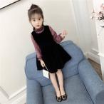 子供服女の子ワンピース２点セットリ...