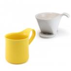 ZERO JAPAN( Zero Japan ) дриппер & Cafe кружка комплект дриппер tray есть DMZ-16 WH/YP