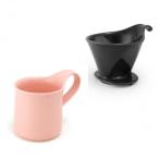 ZERO JAPAN( Zero Japan ) дриппер & Cafe кружка комплект дриппер tray есть DMZ-16 BK/PI