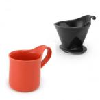 ZERO JAPAN( Zero Japan ) дриппер & Cafe кружка комплект дриппер tray есть DMZ-16 BK/CA
