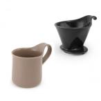 ZERO JAPAN( Zero Japan ) дриппер & Cafe кружка комплект дриппер tray есть DMZ-16 BK/OOG