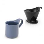 ZERO JAPAN( Zero Japan ) дриппер & Cafe кружка комплект дриппер tray есть DMZ-16 BK/VI