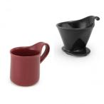 ZERO JAPAN( Zero Japan ) дриппер & Cafe кружка комплект дриппер tray есть DMZ-16 BK/BUG