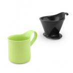 ZERO JAPAN( Zero Japan ) дриппер & Cafe кружка комплект дриппер tray есть DMZ-16 BK/KW