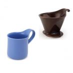 ZERO JAPAN( Zero Japan ) дриппер & Cafe кружка комплект дриппер tray есть DMZ-16 CBR/BB