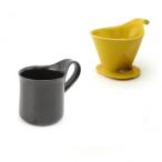 ZERO JAPAN( Zero Japan ) дриппер & Cafe кружка комплект дриппер tray есть DMZ-16 YP/BK