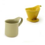 ZERO JAPAN( Zero Japan ) дриппер & Cafe кружка комплект дриппер tray есть DMZ-16 YP/OL